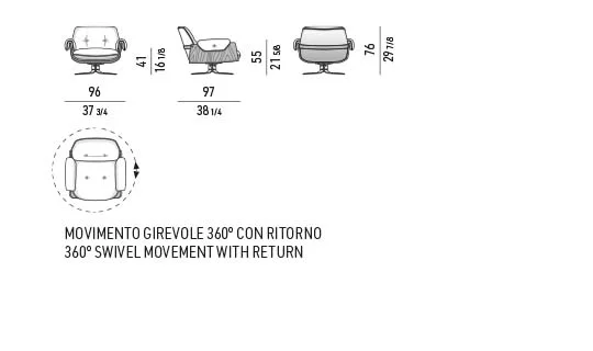 Ghế bành thư giãn vỏ gỗ cong hoặc bọc da - Vỏ gỗ - Ghế bành 96 cm