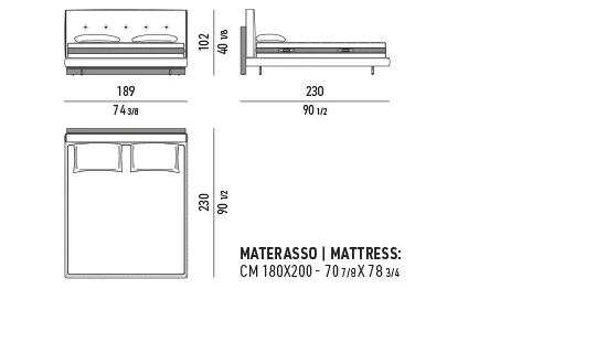 Giường ngủ đầu giường nan gỗ palisander kèm táp treo - Giường kèm đầu giường gỗ bản cao 189x230 cm, cao 102 cm