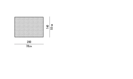 Chăn ga gối cao cấp chăn choàng cashmere ghép hai màu - Chăn choàng 200x140 cm