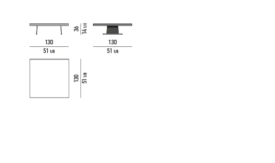 Bàn trà chữ nhật vuông mặt đá hoặc gỗ chân chrome - 