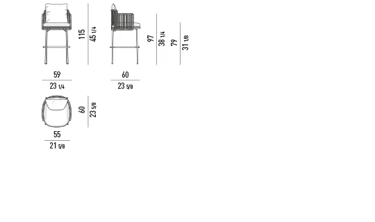 Ghế ngoài trời cao đan dây hiệu ứng mây khung inox đồng - Ghế đẩu cao 115 cm