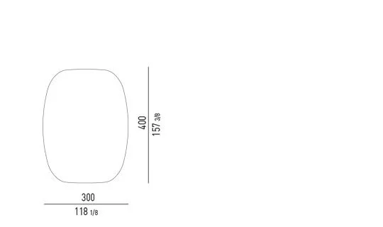 Thảm trang trí dáng oval vuông bo góc mềm mại - 