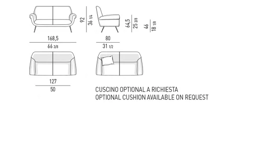 Sofa bọc nhung mohair chân thon phong cách hoài cổ - Sofa thư giãn
