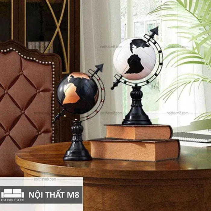 Đồ decor để bàn quả địa cầu độc đáo M8-D087