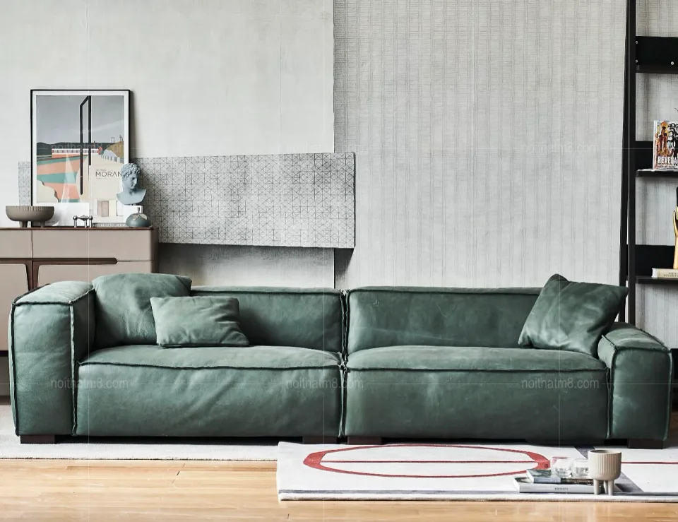 Mẫu sofa văng hiện đại phong cách Ý sang trọng M8-3582