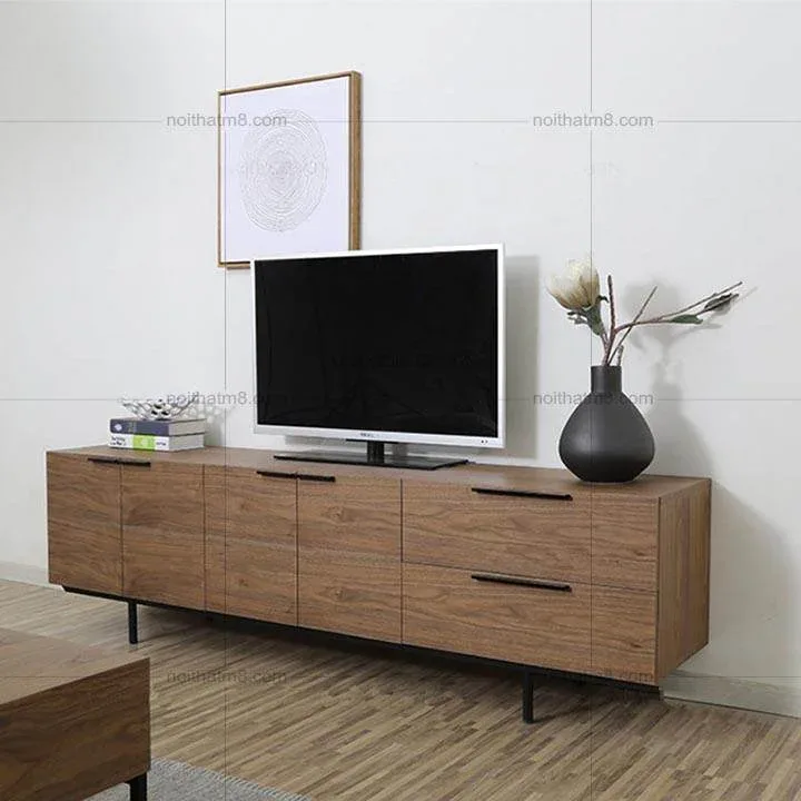 Kệ tivi gỗ tự nhiên phong cách tối giản M8-2080
