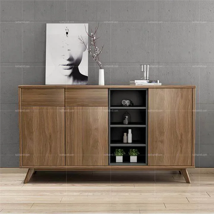 Tủ đựng giày dép bằng gỗ màu trắng phong cách Châu Âu hiện đại M8-2833
