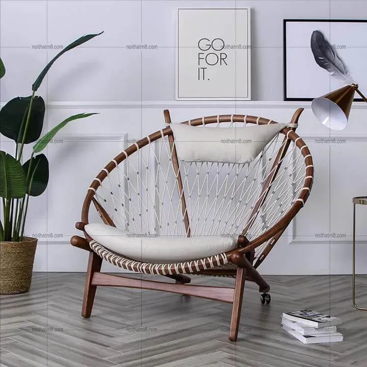 Circle Chair – Ghế thư giãn cao cấp cho phòng khách M8-3801