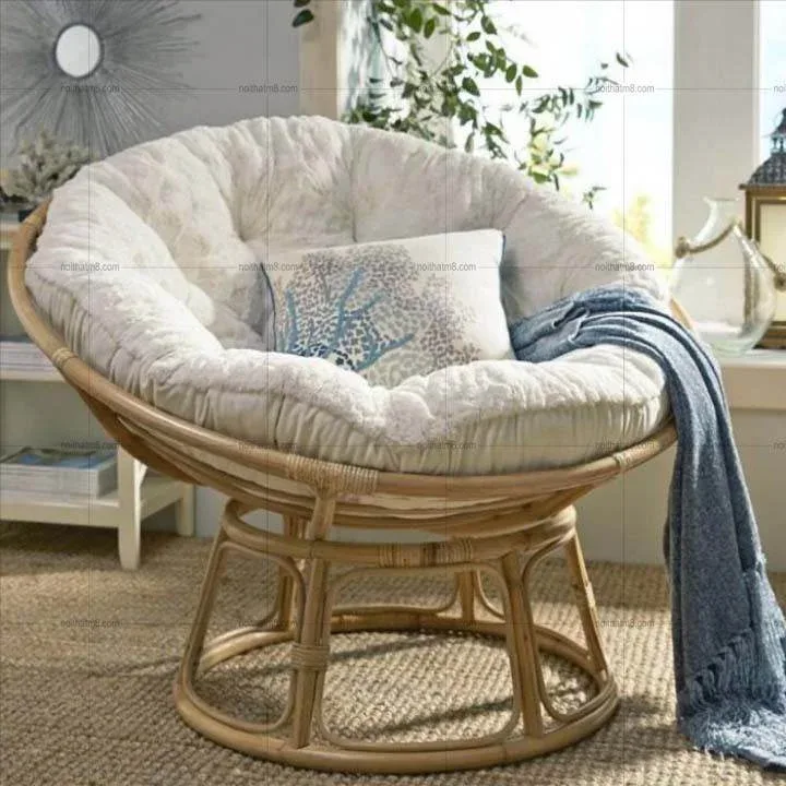 Ghế Papasan – Chiếc ghế thư giãn mây đan tuyệt vời M8-3819