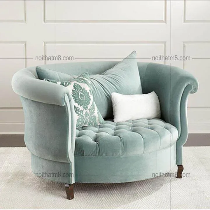 Ghế tựa thư giãn nhập khẩu phong cách tân cổ điển M8-3865