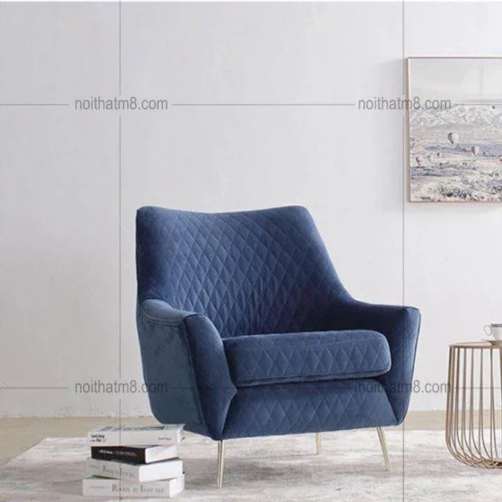 Ghế thư giãn nhập khẩu bọc vải nhung sang trọng M8-3880