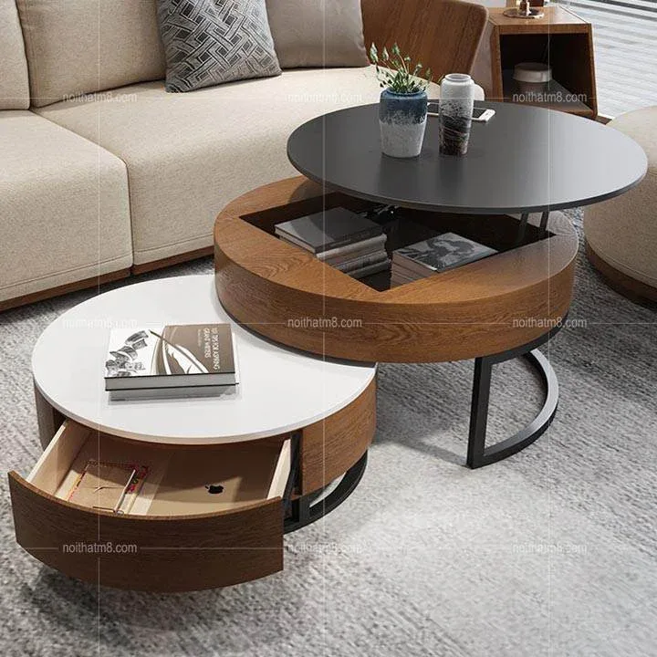 Bàn trà thông minh nhập khẩu sang trọng và tiện dụng M8-4421