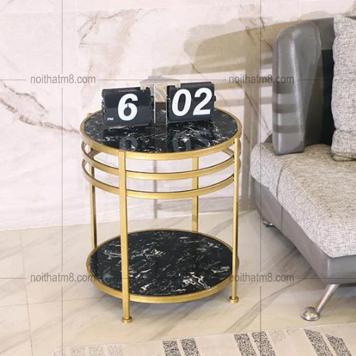 Bàn trà đa năng dáng tròn trẻ trung và hiện đại M8-9096