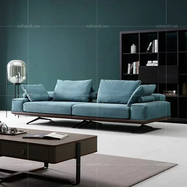 Mẫu sofa đẹp khung sắt sơn tĩnh điện phong cách Bắc Âu M8-3508