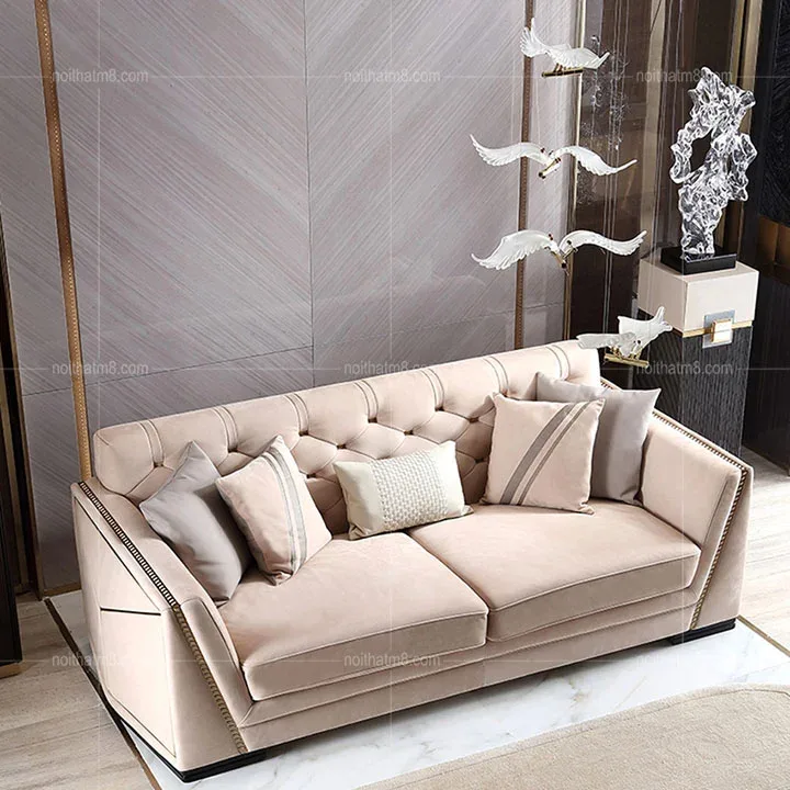 Sofa da cao cấp phong cách hiện đại, thanh lịch M8-3622