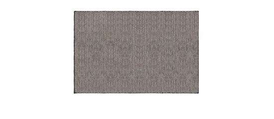 Thảm trang trí len họa tiết chữ V kiểu vải tweed M8-I470