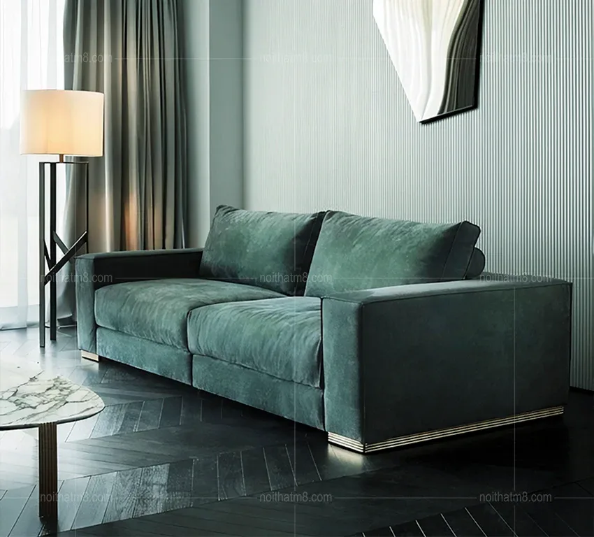 Mẫu sofa nỉ nhung phong cách đẳng cấp M8-3606